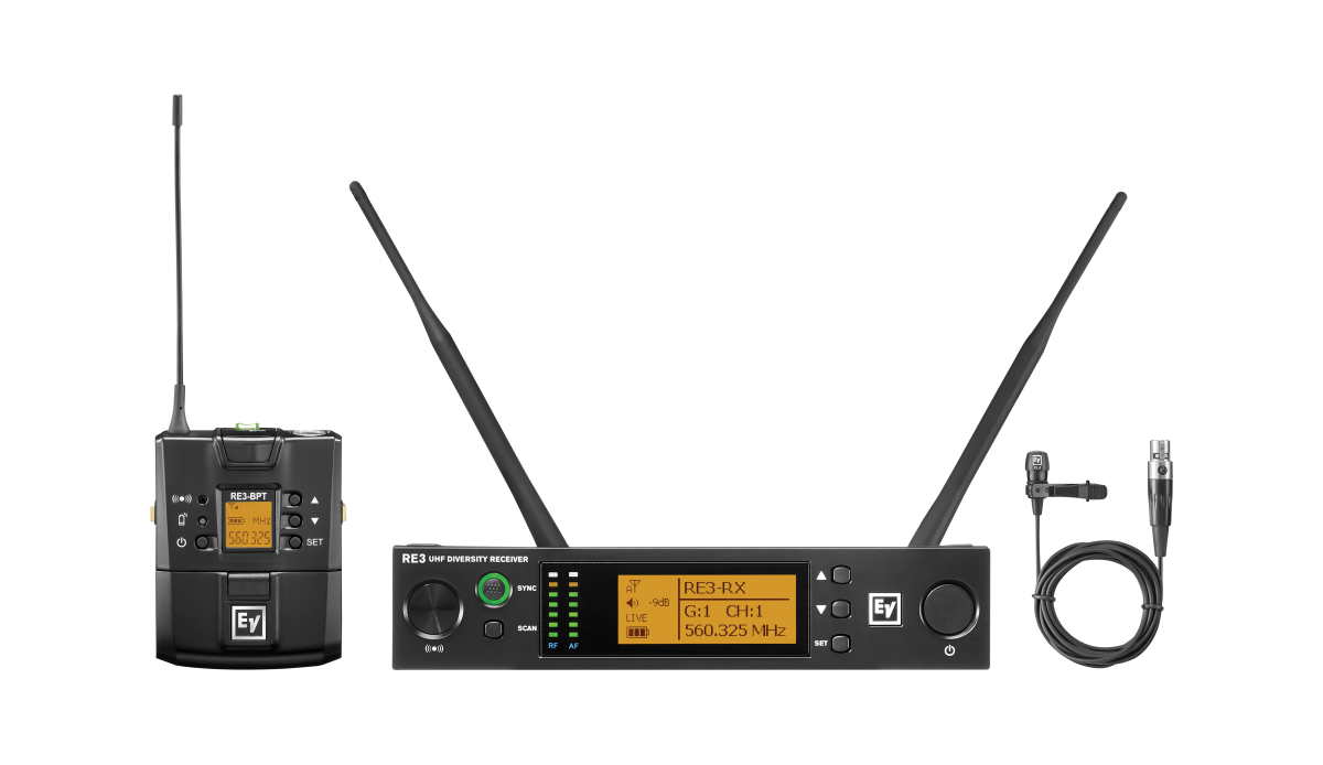 Electro-Voice RE3-BPCL Wireless Lavalier System - view 2