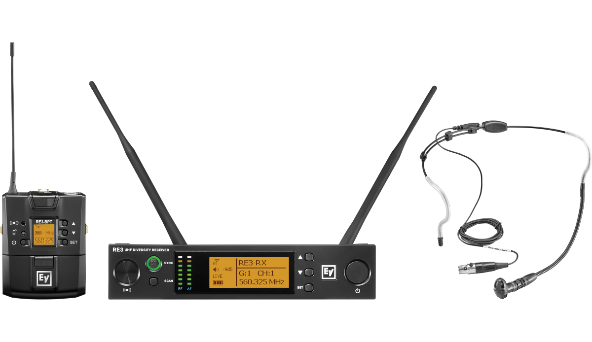 Electro-Voice RE3-BPHW Wireless Headworn System - view 2