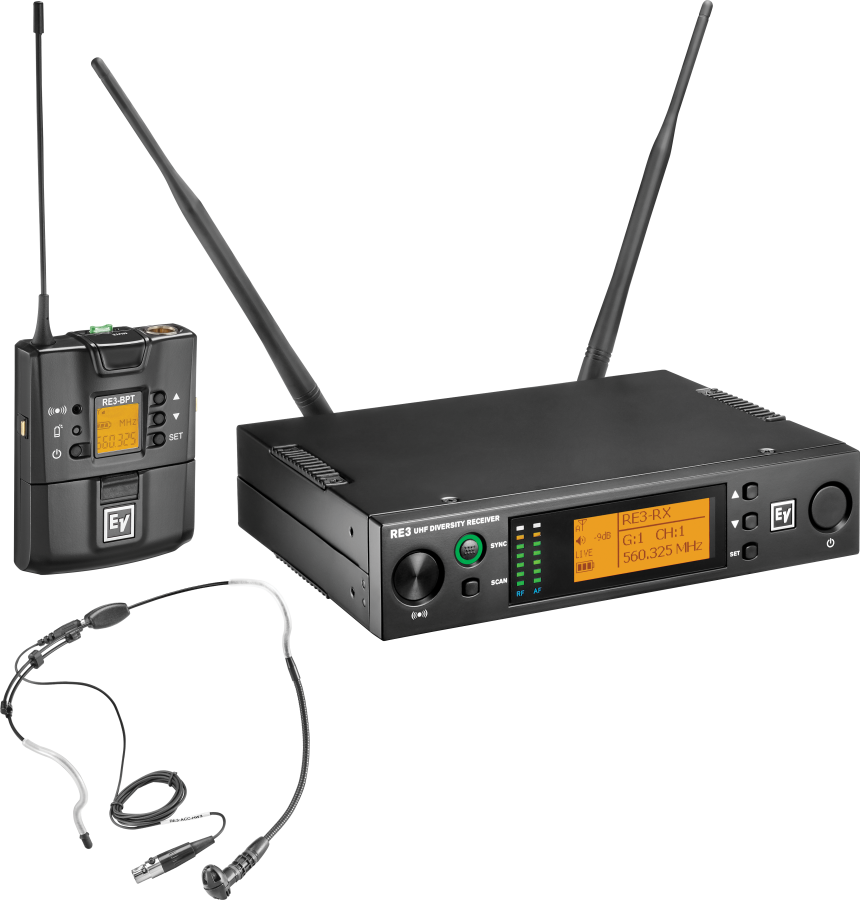 Electro-Voice RE3-BPHW Wireless Headworn System - view 3