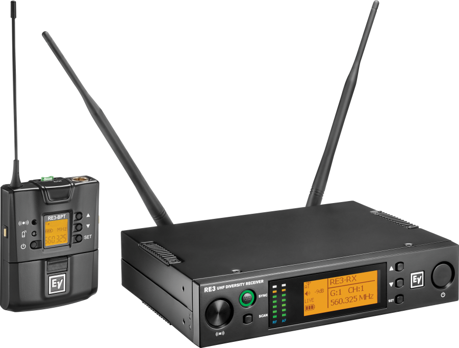 Electro-Voice RE3-BPKRSB Wireless Bodypack Set - view 3