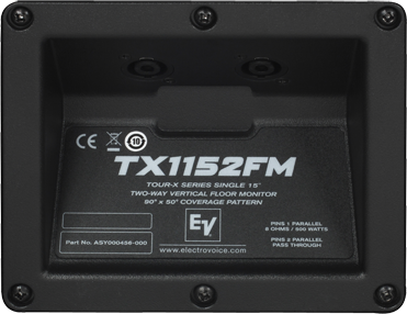 Electro-Voice TX1152FM 15-Inch Two-Way Passive Floor Monitor - view 2