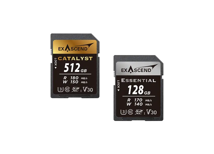 Exascend Catalyst SDXC UHS-I V30 Memory Card