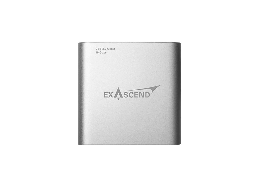 Exascend Essential 4-in-1 Multi-Slot Card Reader, 10 Gbps
