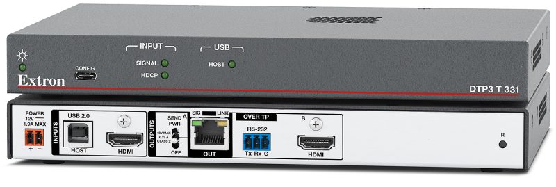 Extron DTP3 T 331 DTP3 Transmitter for 4K/60 HDMI and USB Data