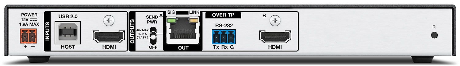 Extron DTP3 T 331 DTP3 Transmitter for 4K/60 HDMI and USB Data - view 3