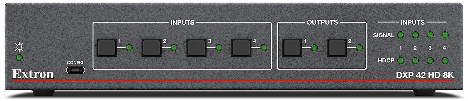 Extron DXP 42 HD 8K 8K HDMI Matrix Switcher with Audio De-Embedding - view 2