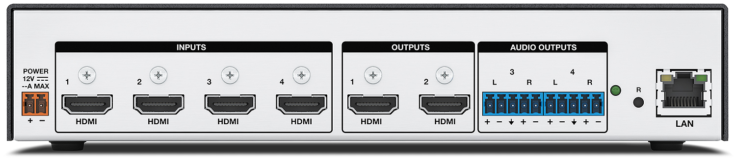 Extron DXP 42 HD 8K 8K HDMI Matrix Switcher with Audio De-Embedding - view 3