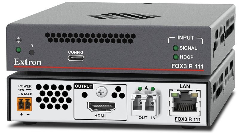 Extron FOX3 R 111 Fiber Optic Receiver for HDMI