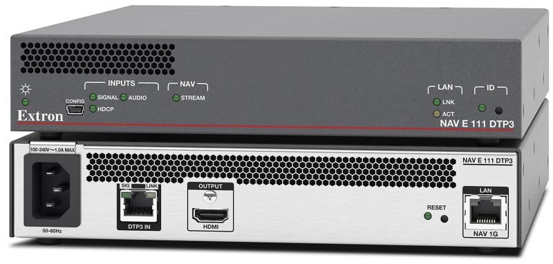 Extron NAV E 111 DTP3 1G Pro AV over IP Encoder with DTP3 Input