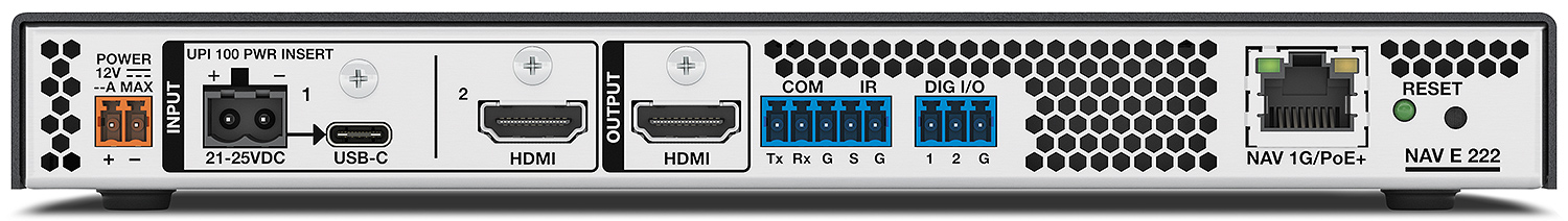 Extron NAV E 222 1G Pro AV over IP Switching Encoder with USB-C and HDMI - view 4