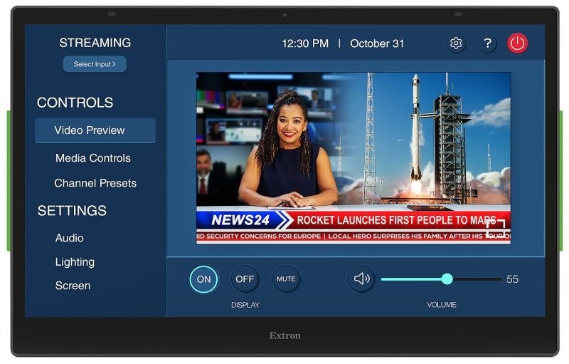 Extron TLP Pro 1535M 15.6" Wall Mount TouchLink Pro Touchpanel