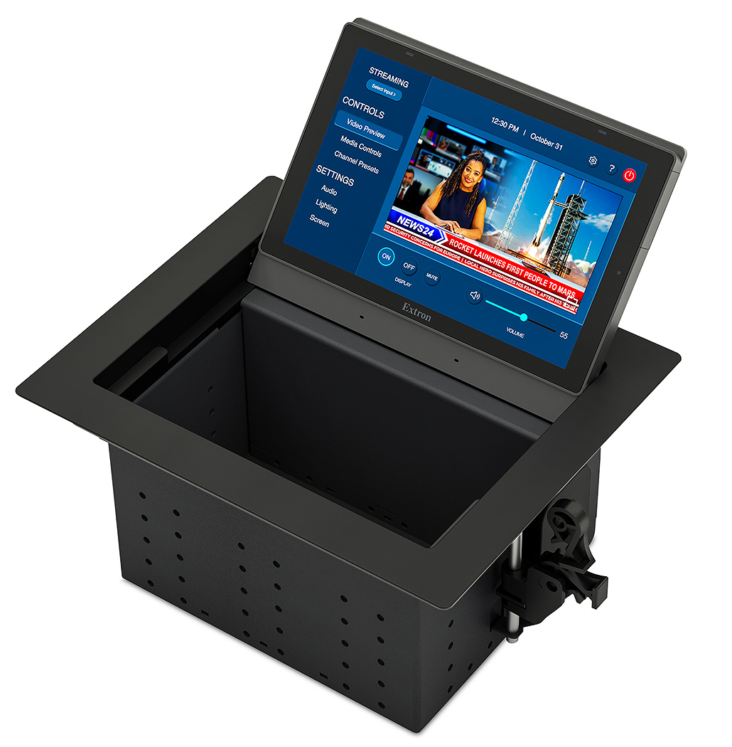 Extron TLP Pro 835C 8" Cable Cubby TouchLink Pro Touchpanel - view 4