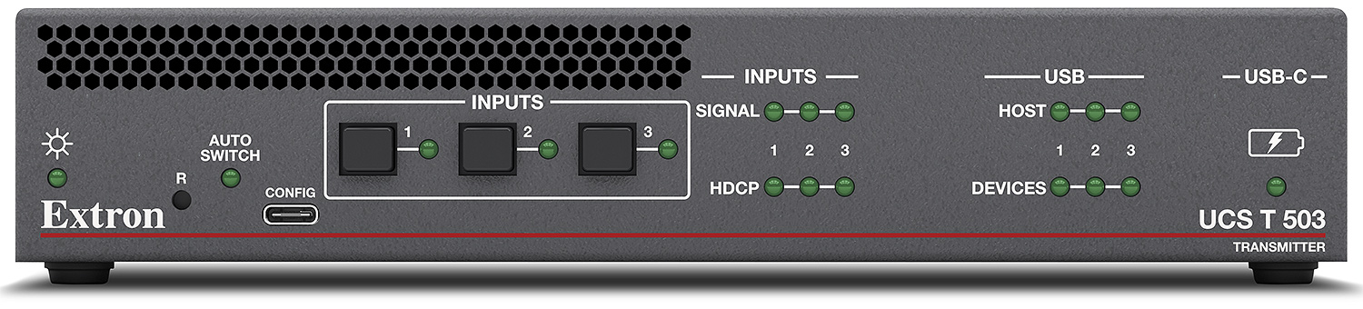 Extron UCS 504 4K Collaboration Switcher and Scaling Receiver Kit - view 2