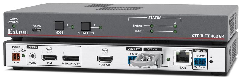 Extron XTP II FT 402 8K 8K Fiber Optic Transmitter for HDMI & DisplayPort
