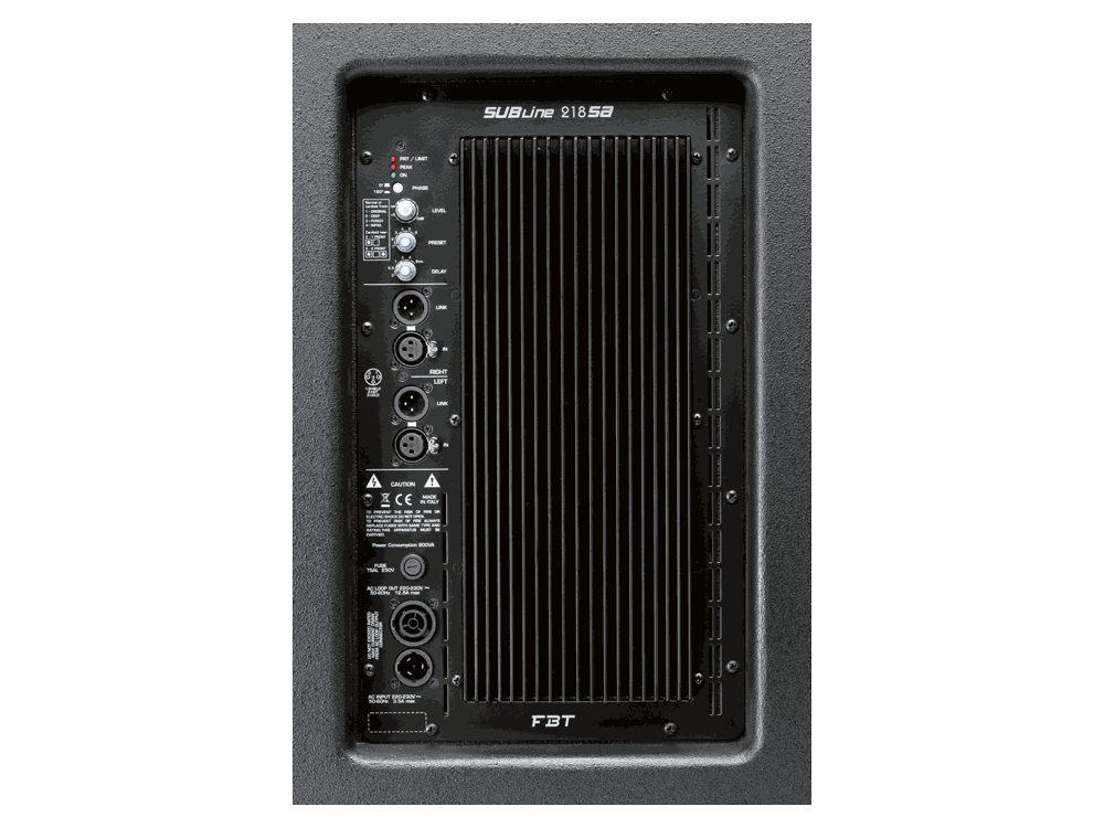 FBT SUBLINE 218SA Active Subwoofer 2x18 Inch - view 4