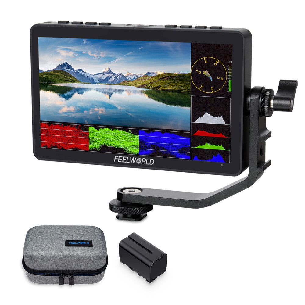 Feelworld F5 PRO V4 6-Inch Touchscreen Camera Field Monitor - view 2