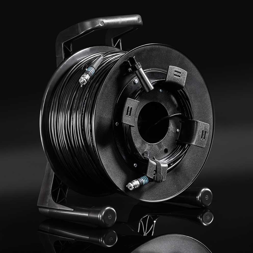 Fieldcast 4Core MM Heavy Duty Main Cable, 200 m on Drum