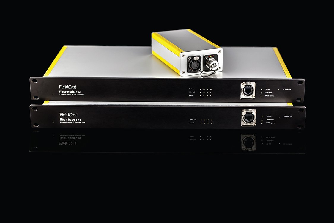 Fiber Node System One 4-Camera Long-Distance PTZ Fiber System