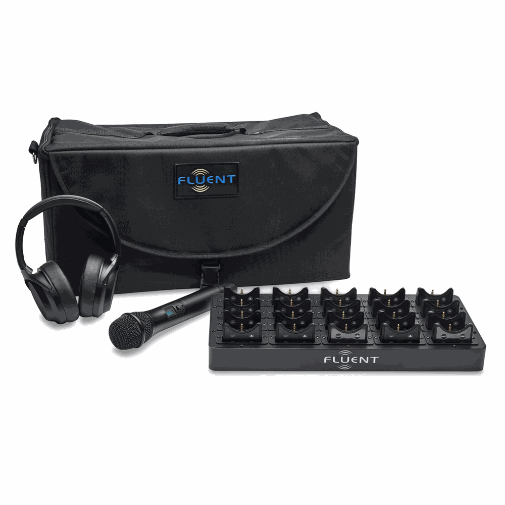 Fluent Audio FA-900-OTE 900 MHz Over-The-Ear Tour Guide System