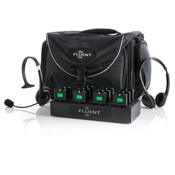 Fluent Audio 900 MHz Digital Tour Guide System, 10 Receivers product image