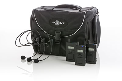 Fluent StageComm Five-User 900 MHz Full-Duplex Intercom (Behind-the-Head Headsets) - view 2