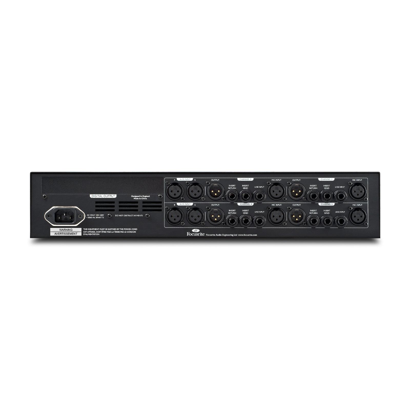 Focusrite ISA 428 MkII Four-Channel Microphone Preamp - view 2