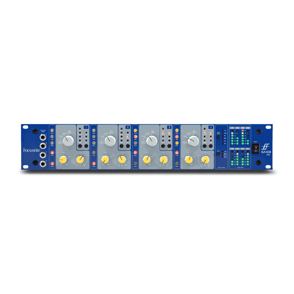Focusrite ISA 428 MkII Four-Channel Microphone Preamp