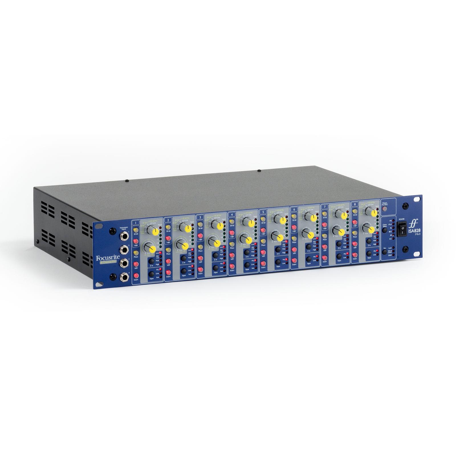 Focusrite ISA 828 MkII Eight-Channel Microphone Preamp - view 3