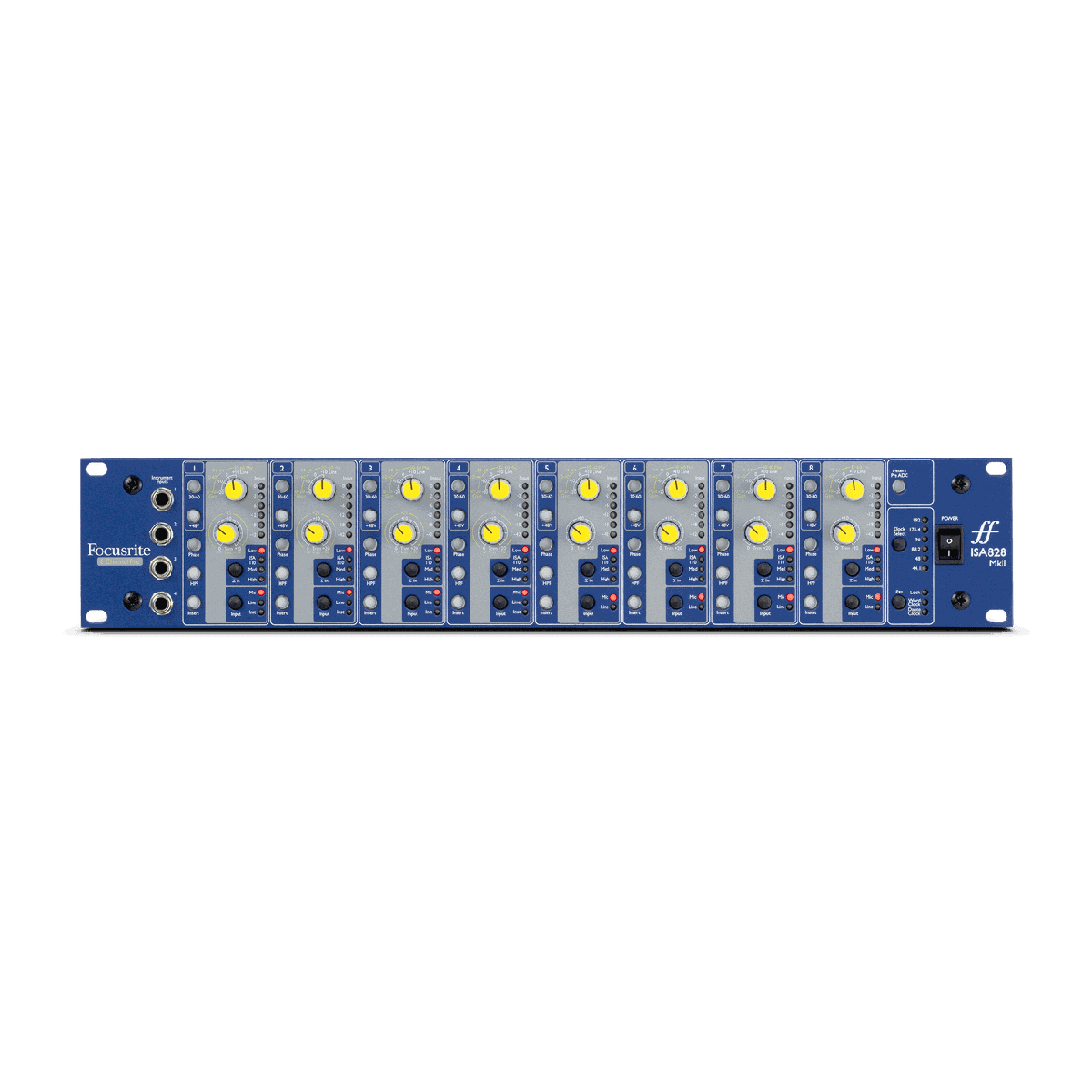 Focusrite ISA 828 MkII Eight-Channel Microphone Preamp