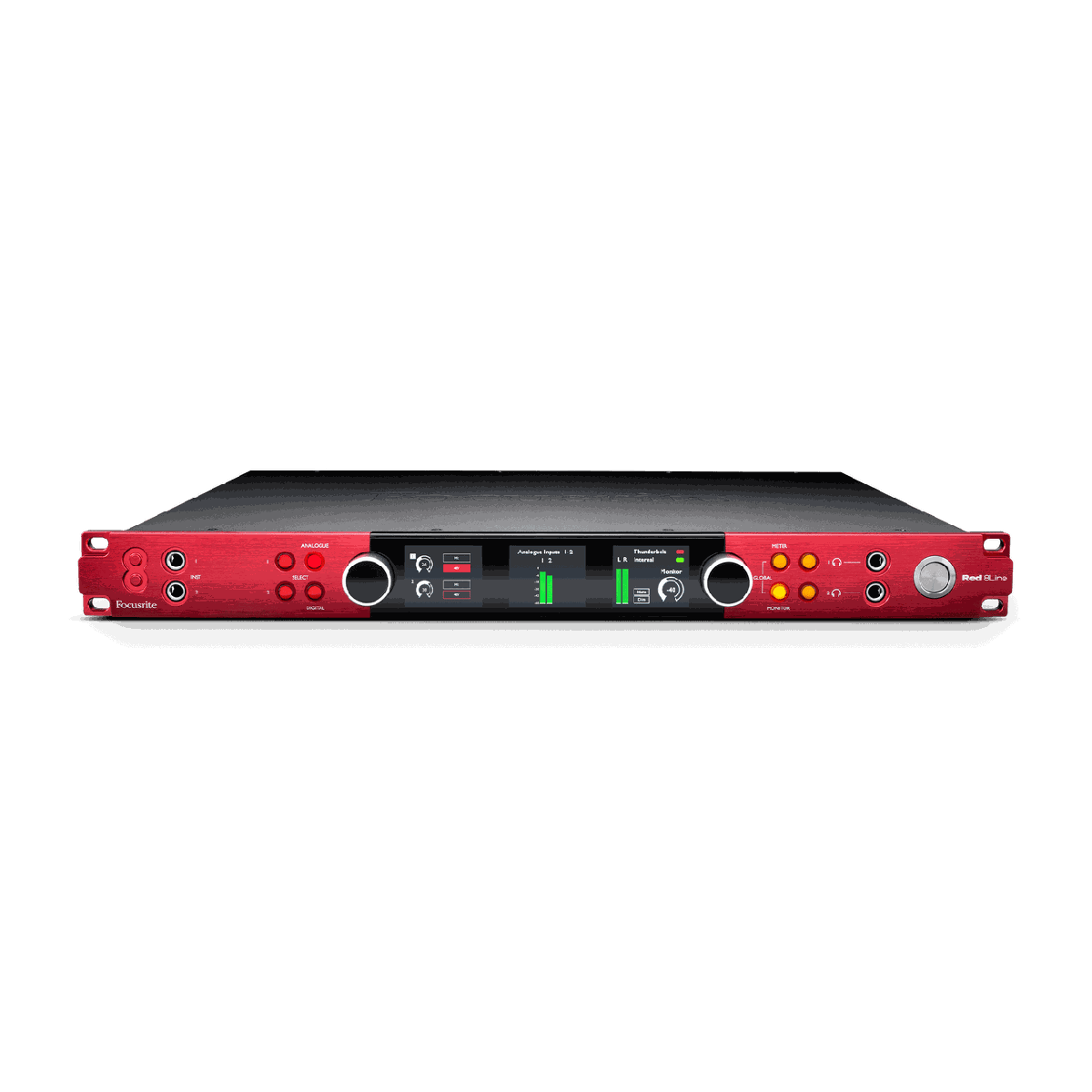 Focusrite Red 8Line 58-In 64-Out Thunderbolt 3 and Pro Tools HD Audio Interface