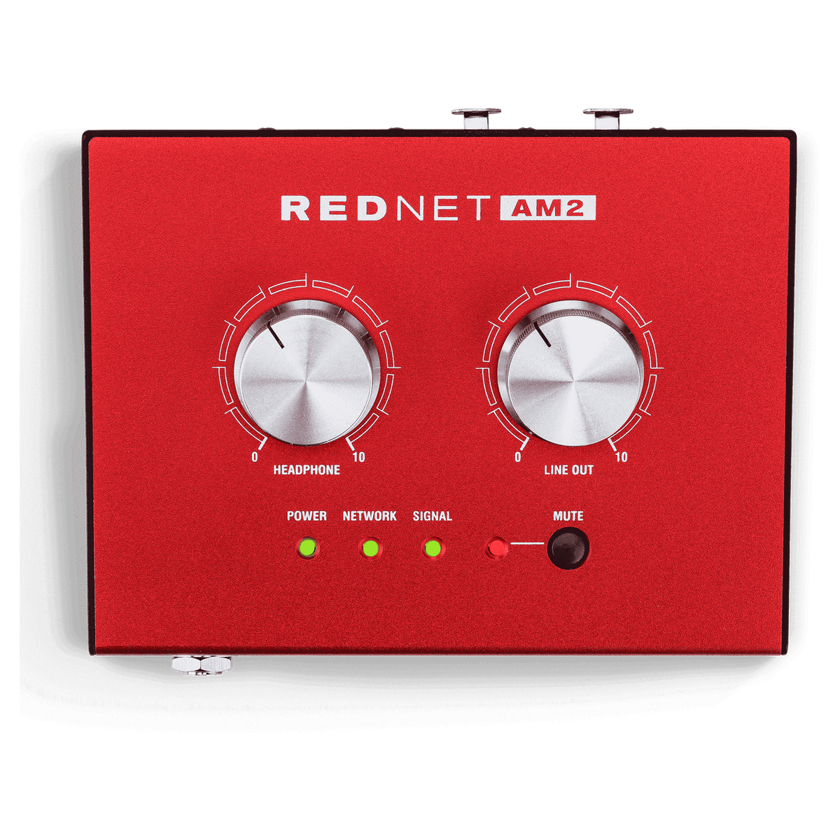 Focusrite RedNet AM2 Stereo Dante Headphone and Line Monitoring Unit product image
