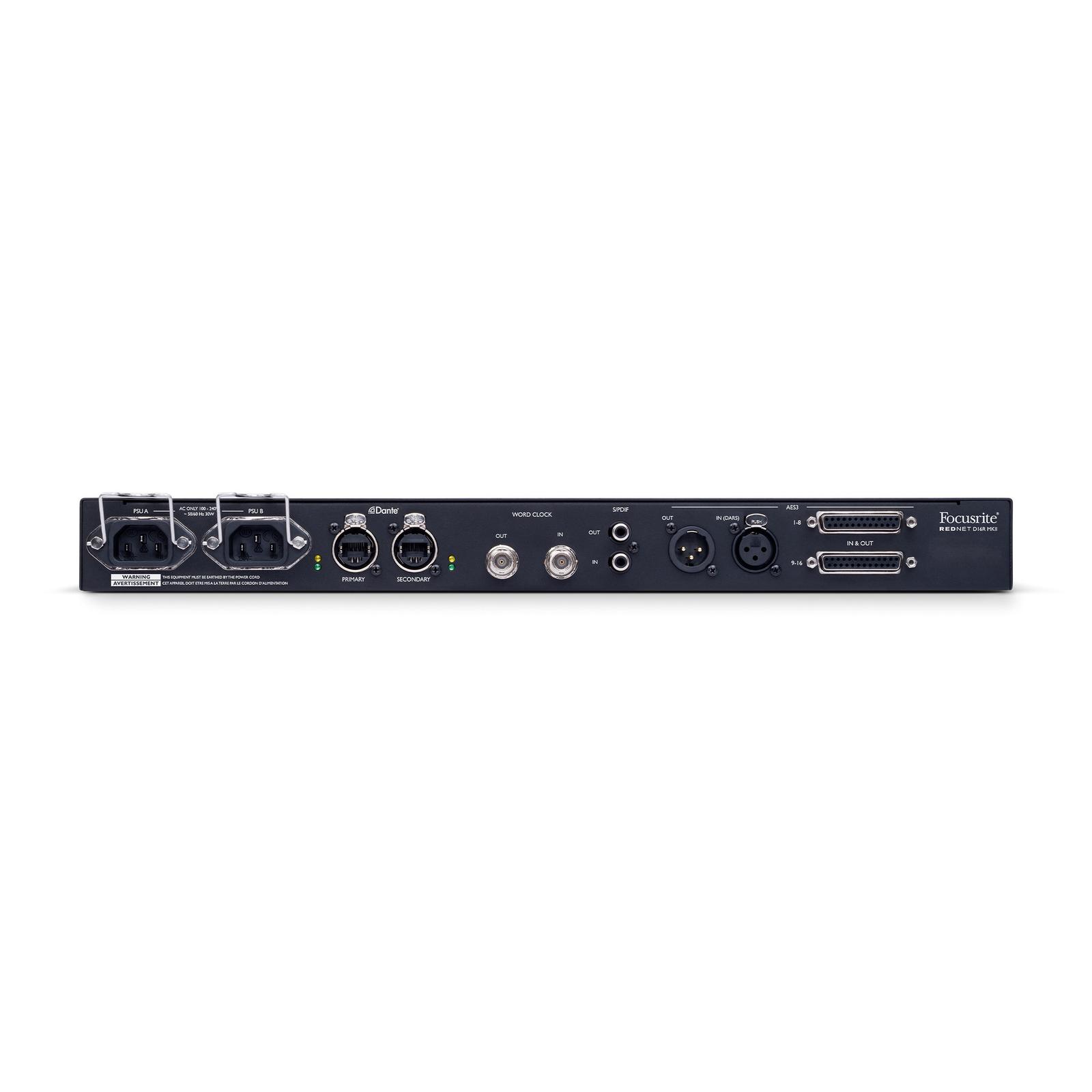 Focusrite RedNet D16R MkII 16-Channel AES3 Dante Interface - view 2