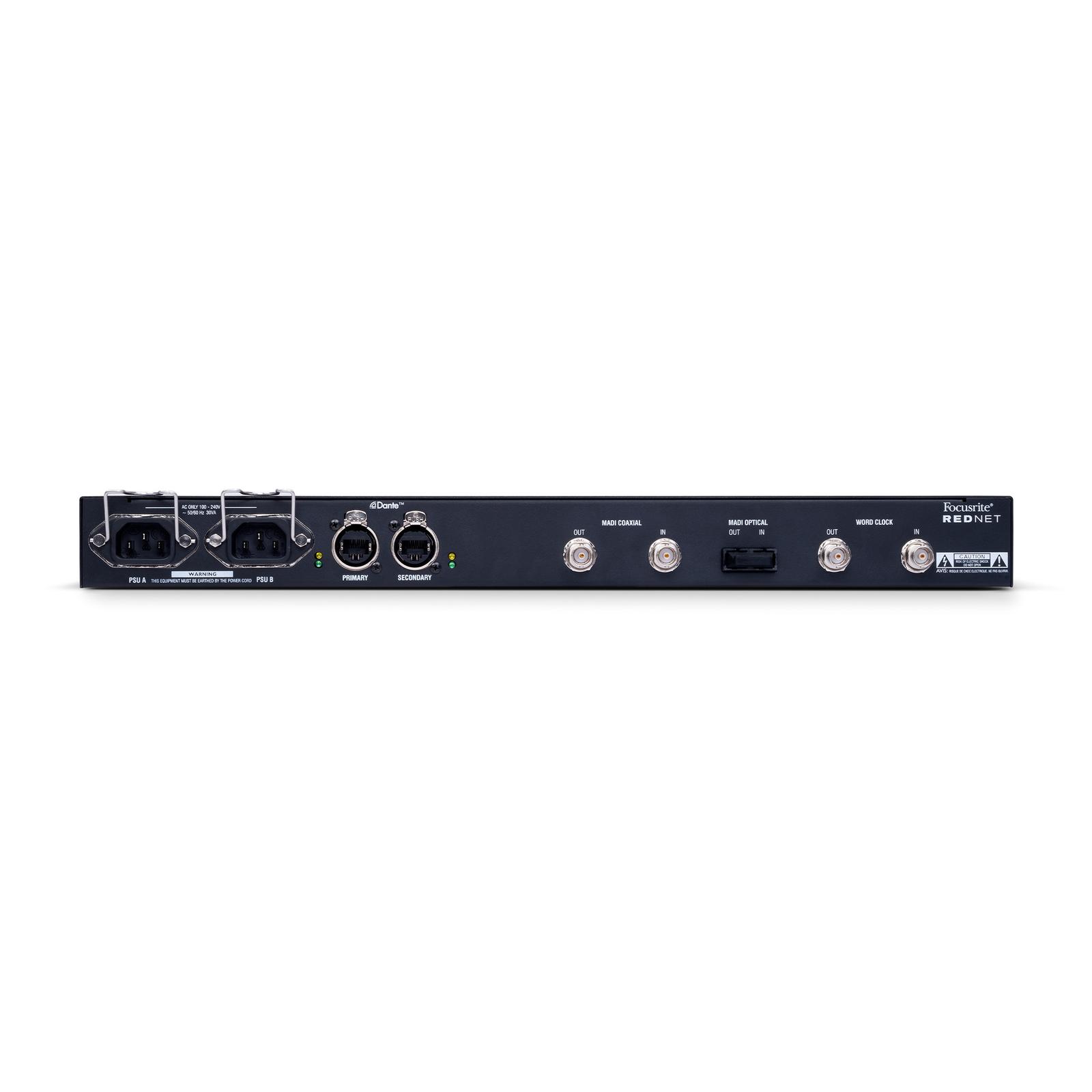 Focusrite RedNet D64R 64-Channel MADI Dante Bridge - view 2