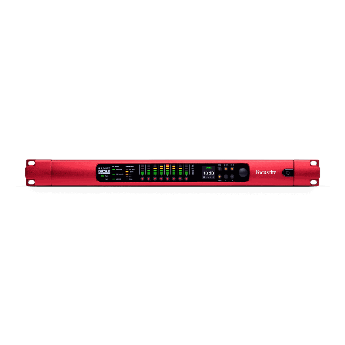 Focusrite RedNet MP8R Eight-Channel Remote Microphone Preamp with Dante