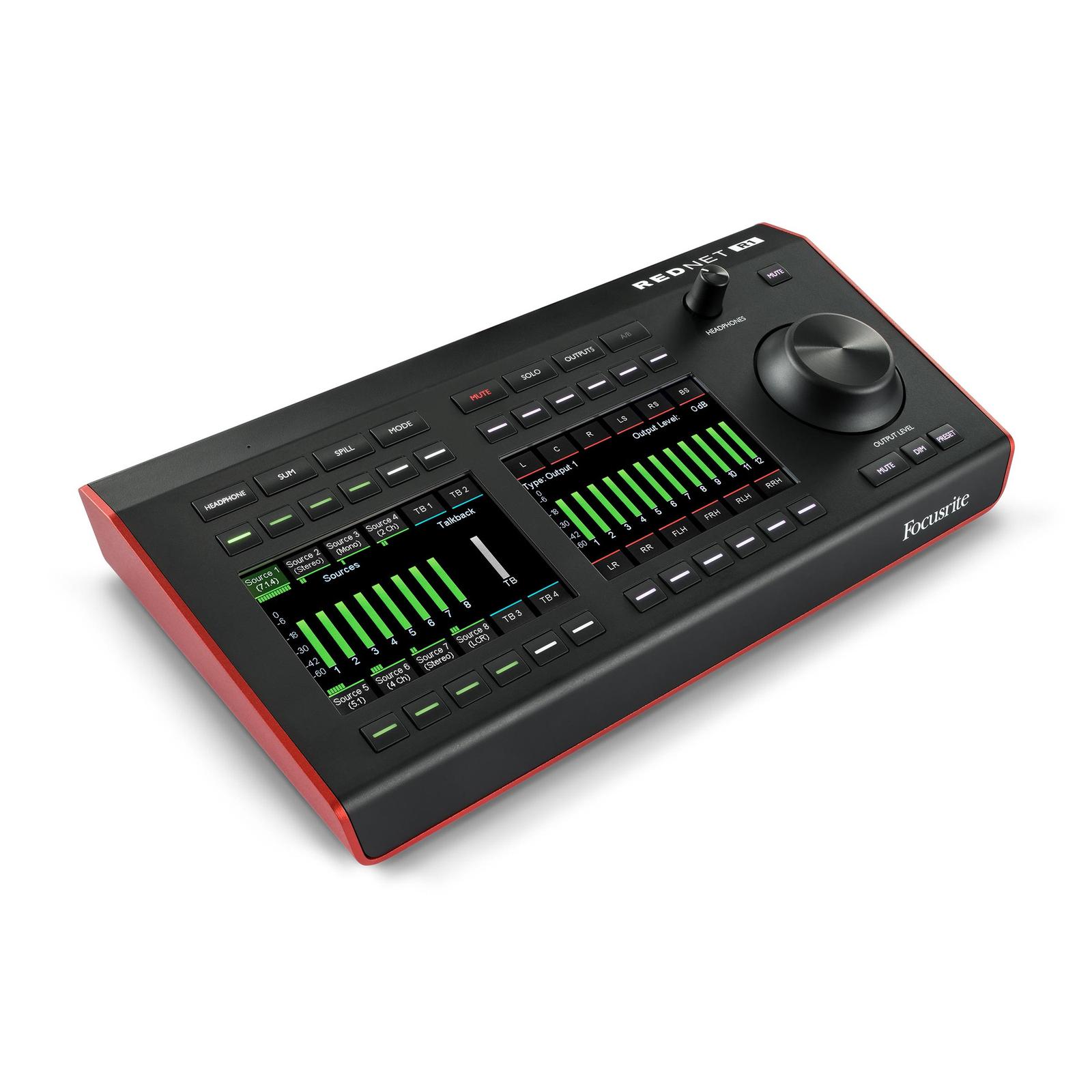 Focusrite RedNet R1 Desktop Monitor Controller for Red Interfaces - view 3
