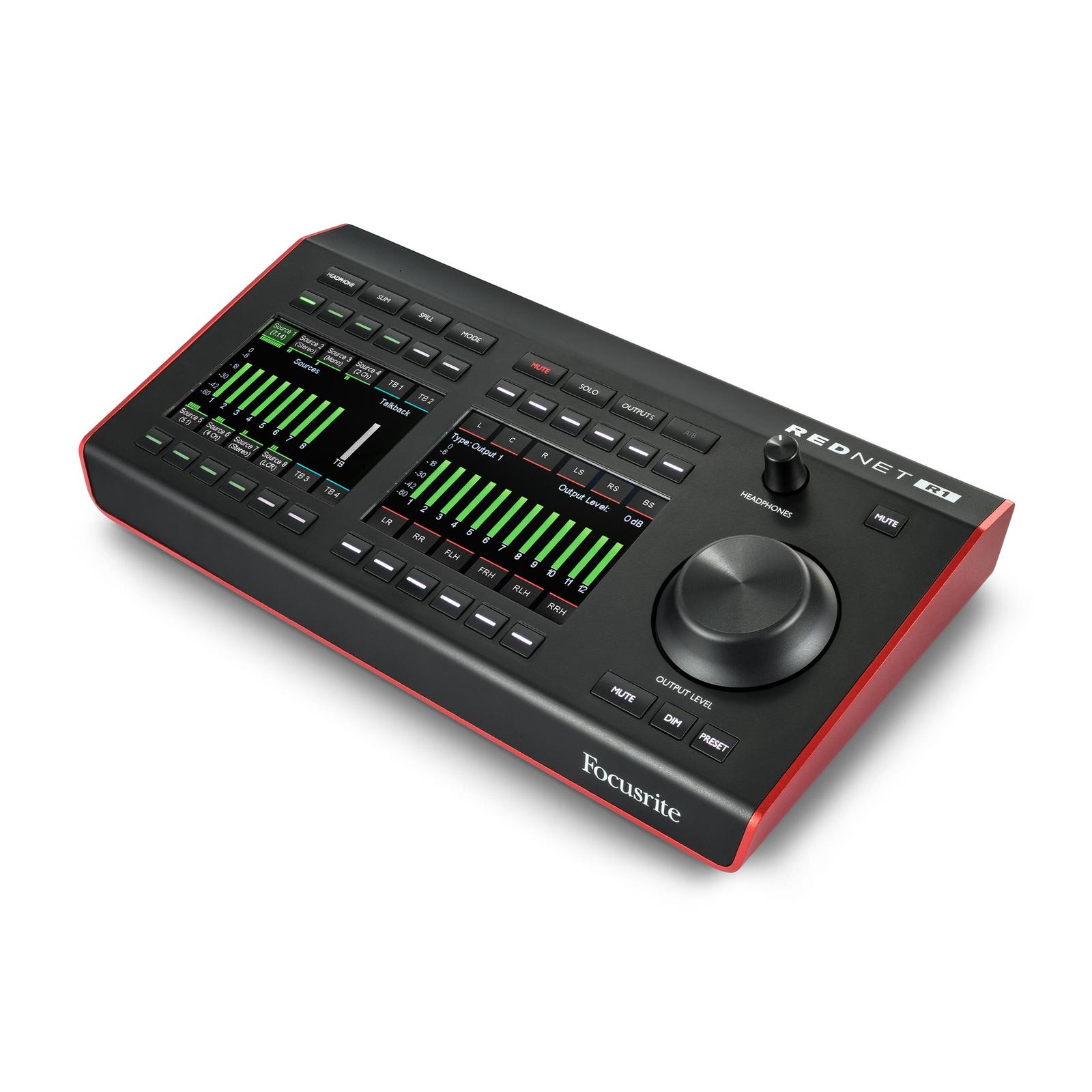 Focusrite RedNet R1 Desktop Monitor Controller for Red Interfaces - view 4