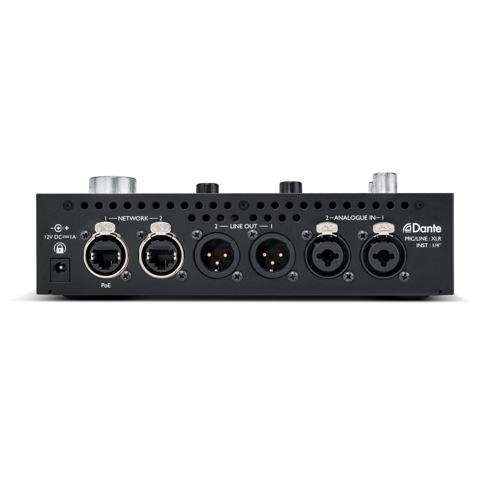 Focusrite RedNet X2P 2x2 Dante Interface with Red Evolution Mic Preamps - view 2