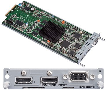 FOR.A HVS-100PCI HDMI/VGA Input Card