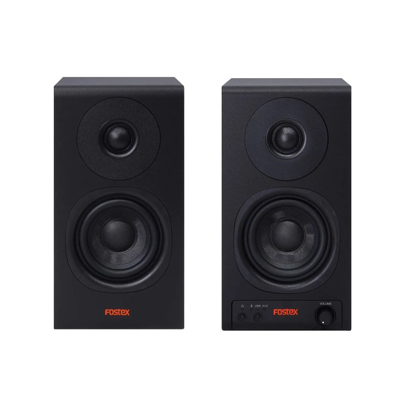 Fostex PM0.3BD Two-Way Active Speakers with Bluetooth and USB DAC (Pair) product image