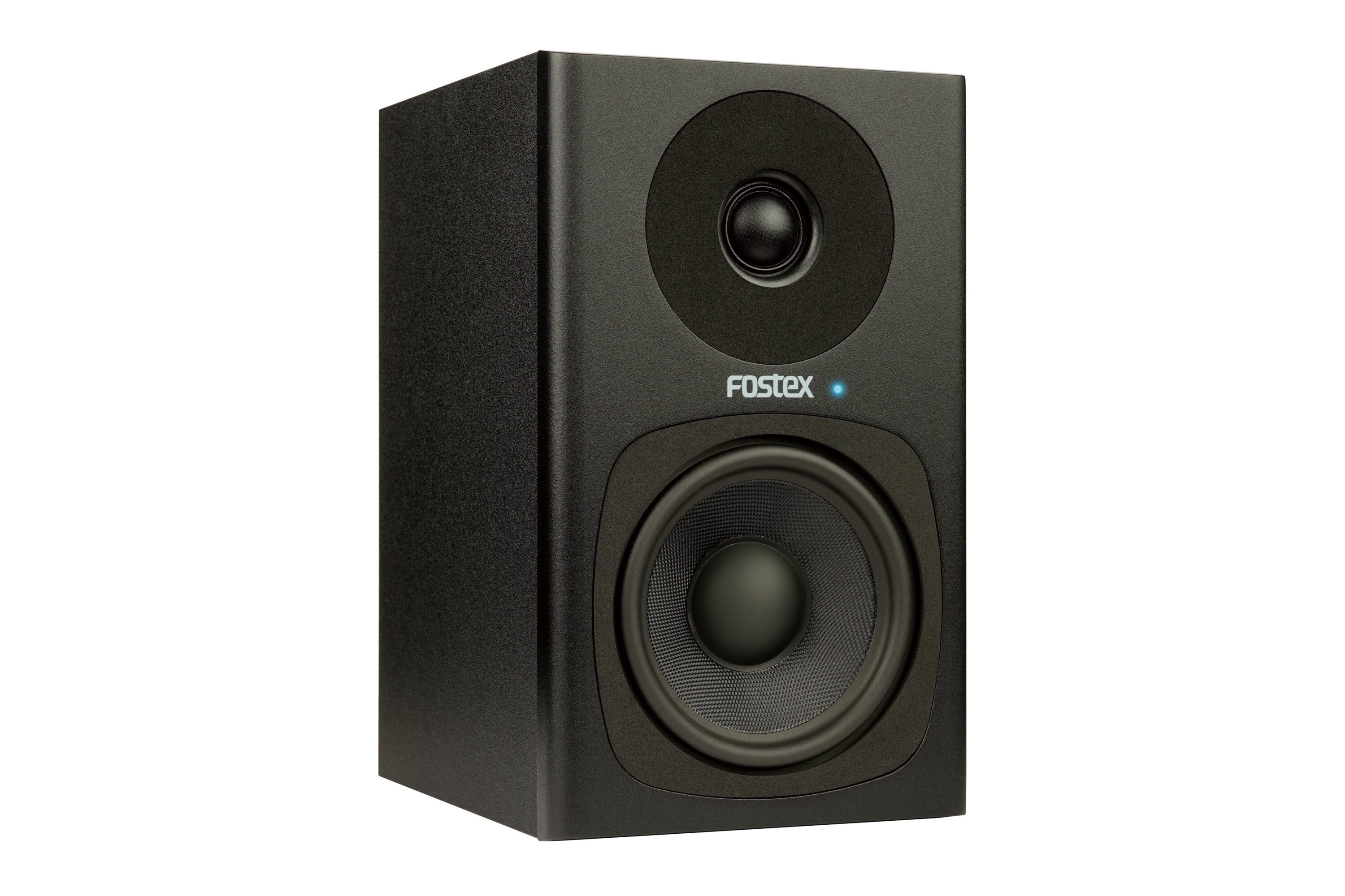 Fostex PM04C-B Two-Way 4-Inch Powered Studio Monitor Pair, Black - view 2