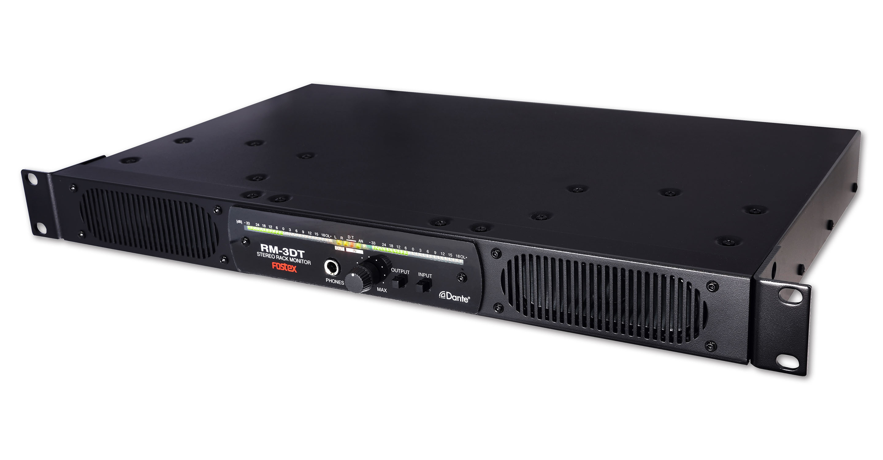 Fostex RM-3DT 1U Rackmount Stereo Monitor - view 2