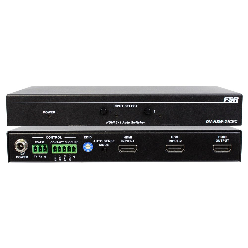 FSR 2x1 HDMI Auto-Switchers with CEC product image