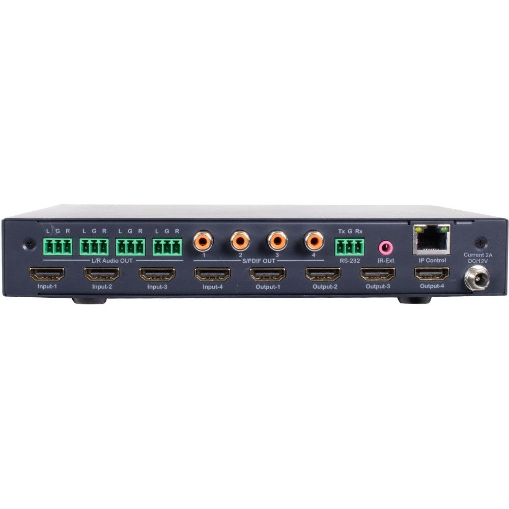 FSR DV-HMSW4K-44AUD 4x4 HDMI 4K Matrix Switcher - view 2