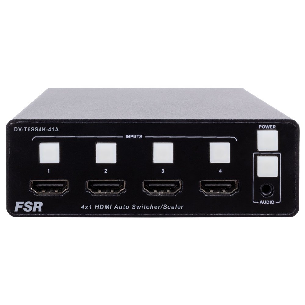 FSR DV-T6SS4K-41A 4x1 Presentation Scaling Auto-Switcher
