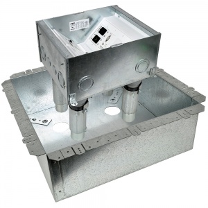 FSR FL-500P-6-FRK FRK Series of Fire Rated Floor Boxes - FL-500P