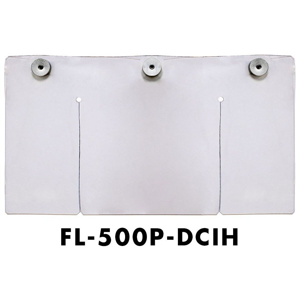 FSR FL-500P-DCIH Floor Box Gang Plate Dust Covers - view 2