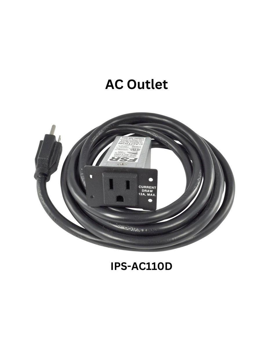 FSR IPS-AC110D AC Outlet Insert product image