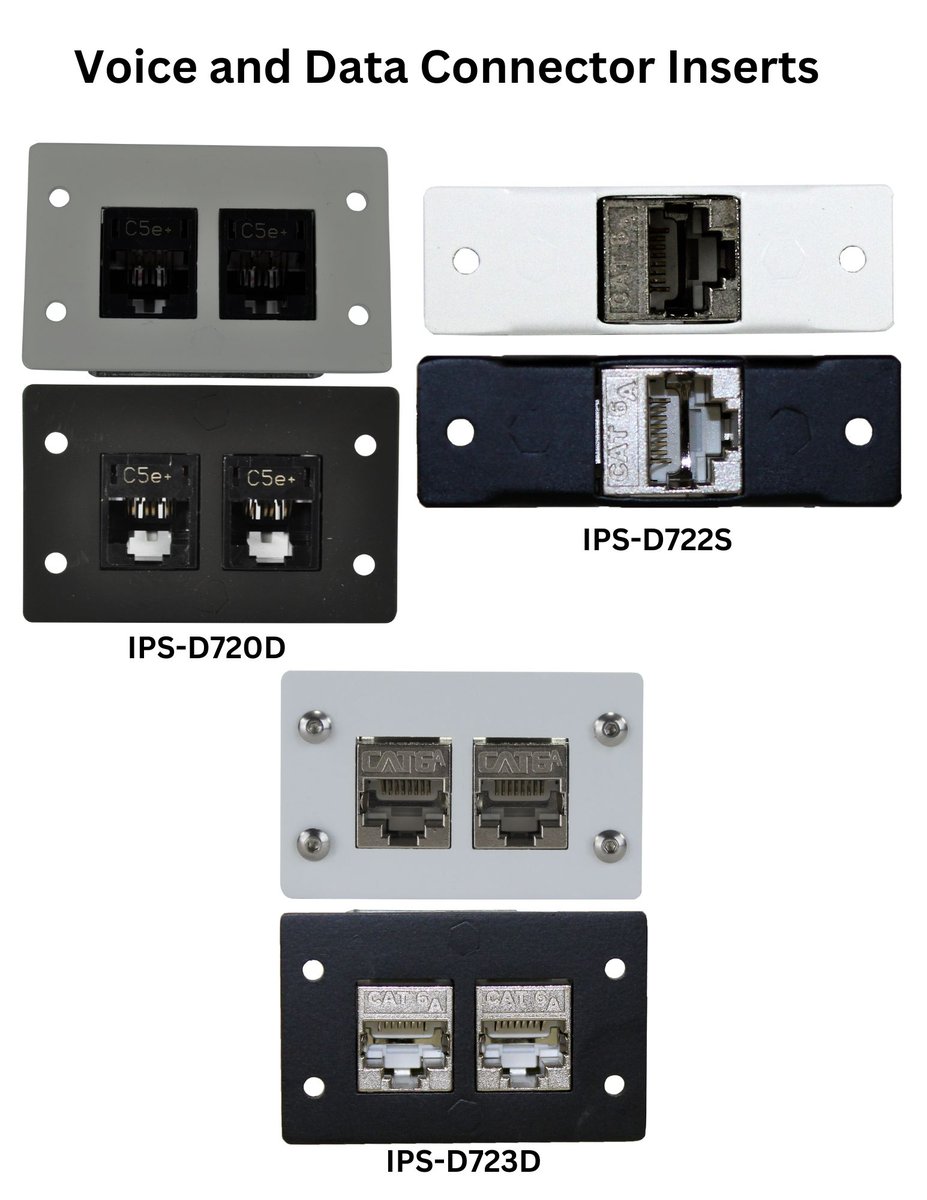 FSR IPS Voice and Data Connector Inserts - view 3