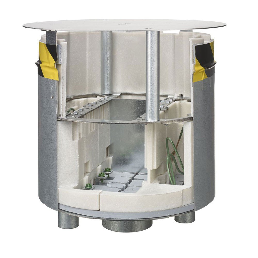 FSR SmartFit-10 10" Fire-Rated Poke-Thru Floor Box - view 2