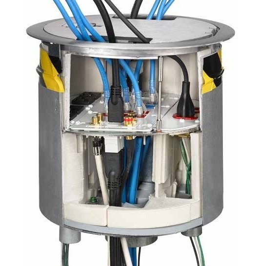 FSR SmartFit-10 10" Fire-Rated Poke-Thru Floor Box - view 3